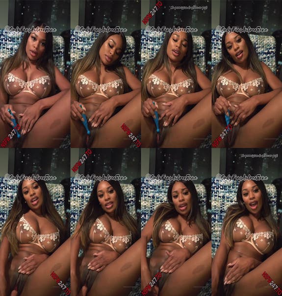Aubree Rene hot ebony masturbation video leaked