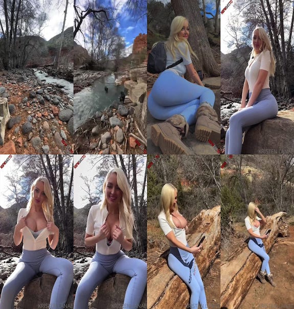 Kristen Lanae hike flashing leak video leaked