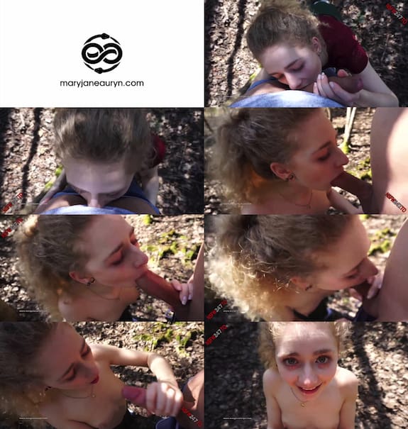 MaryJane Auryn Public Deepthroat video leaked