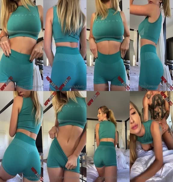 Kaylen Ward Heres my sexy little gym outfit video leaked
