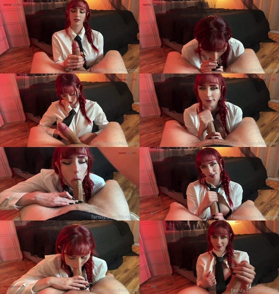 Morgpie makima your cock video leaked