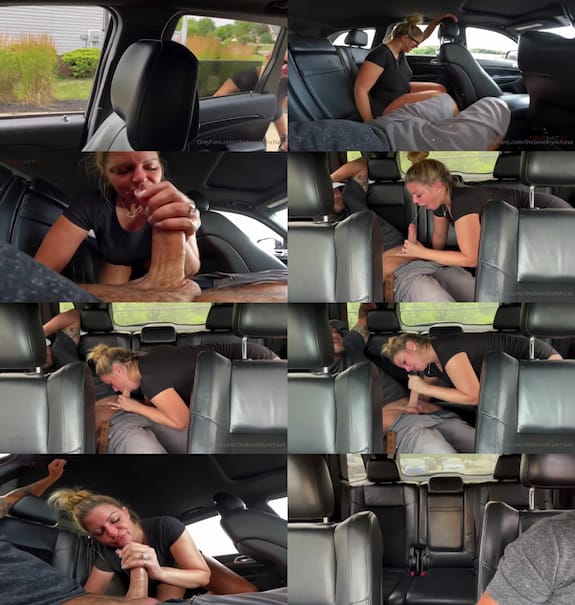 Brooklyn Chase Car Blowjob Sextape video leaked