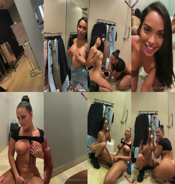 Isabelle Jeremy public restroom pussy play with Maddie Jackson video leaked