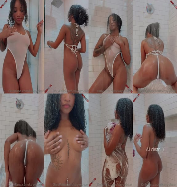 Kay Bear shower time video leaked