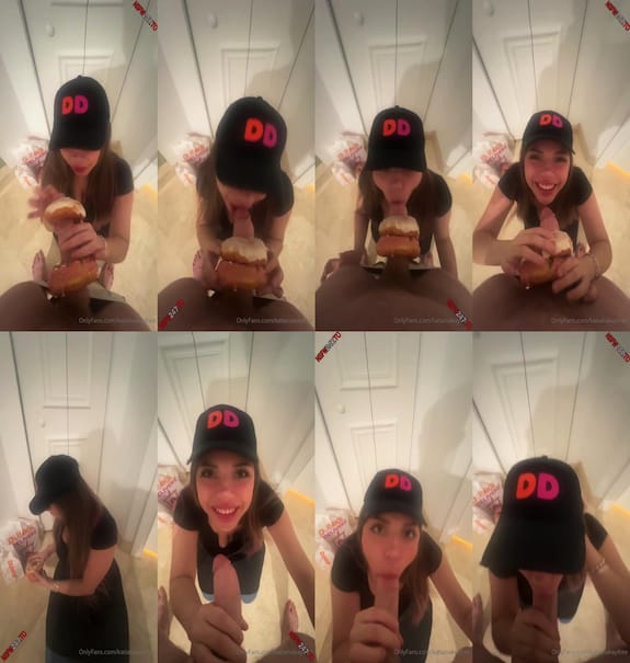 Katiana Kay Dunkin Donuts video leaked