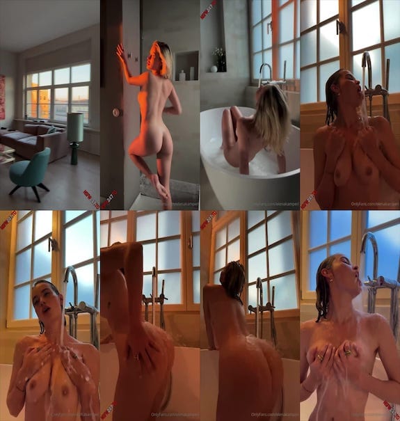 Elena Kamperi bathtub video leaked