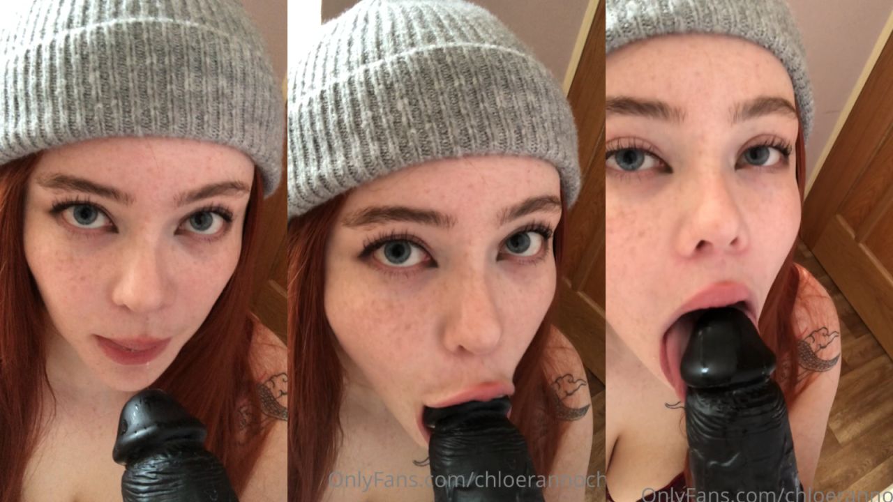 Okichloeo Dildo Blowjob video leaked