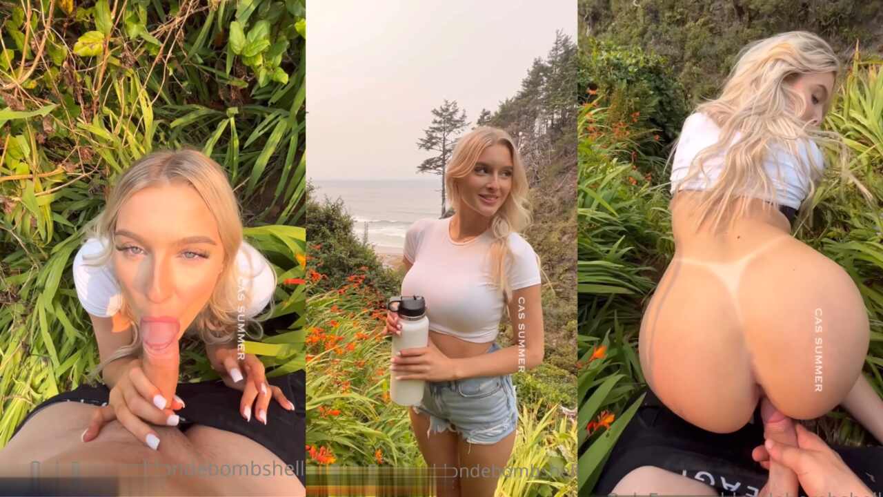 Csblondebombshell Outdoor Sex Tape video leaked