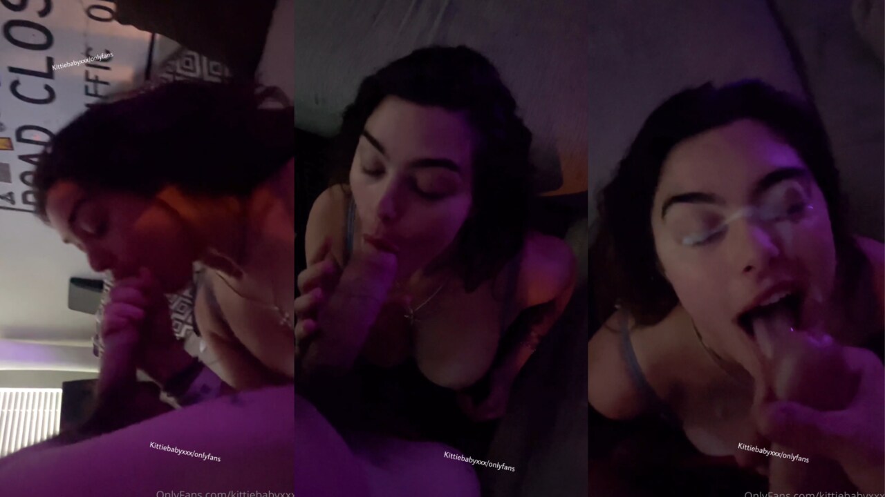 KittieBabyXXX Blowjob Facial Porn video leaked