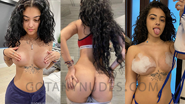 Malu Trevejo Nude Topless Teasing Tits IG Live video leaked